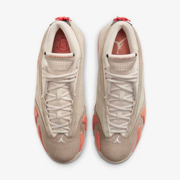 Clot Air Jordan XIV Low x CLOT “Terracotta” - Picture 5 of 8